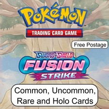 Pokémon - Fusion Strike - Commons, Uncommons, Rares and Holos