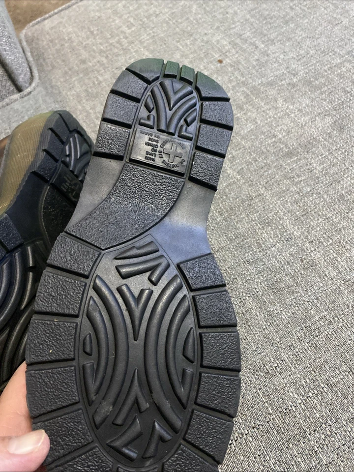  Dr Martens Platform Shoes Womens Size 5 Brown Leather Chunky Oxford Y2K 8651 - Image 3 of 4