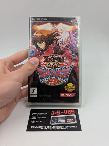 Yu-Gi-Oh GX Tag Force 3 PlayStation Portable PSP Sony CIB No Cards
