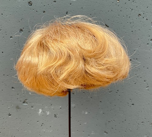 Beautiful Vintage Short Hair Wig For Antique Doll-Would Fit 10 Inch Doll Head