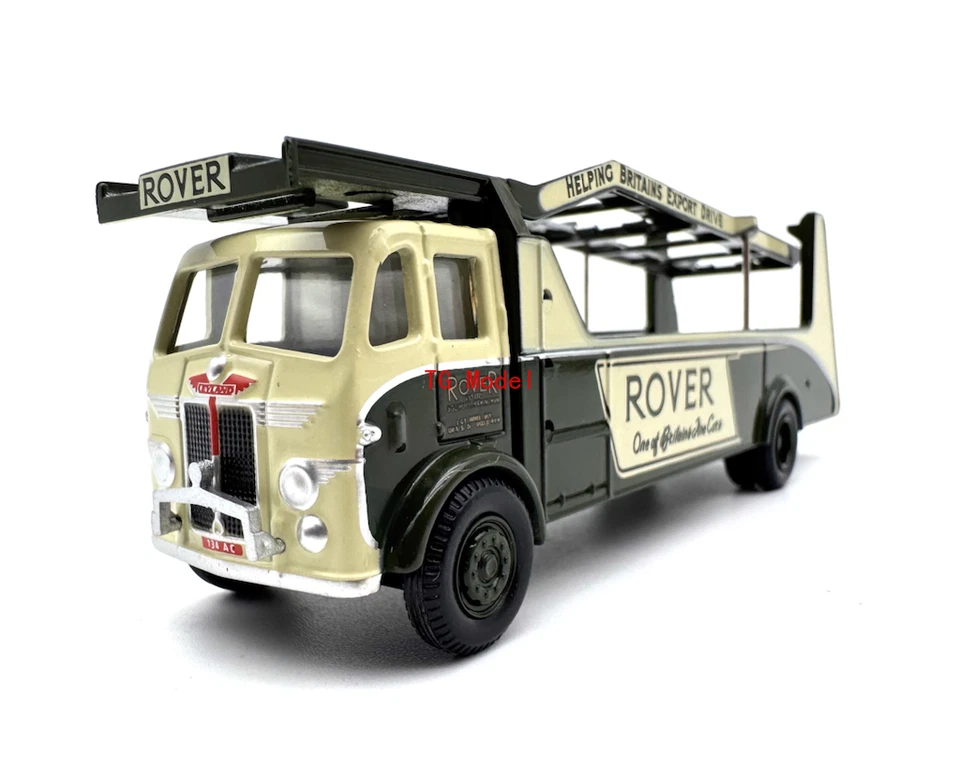 TG 1:76 Leland Land Rover Trailer Transport Truck Model Diecast Collect Car - Image 2 of 4