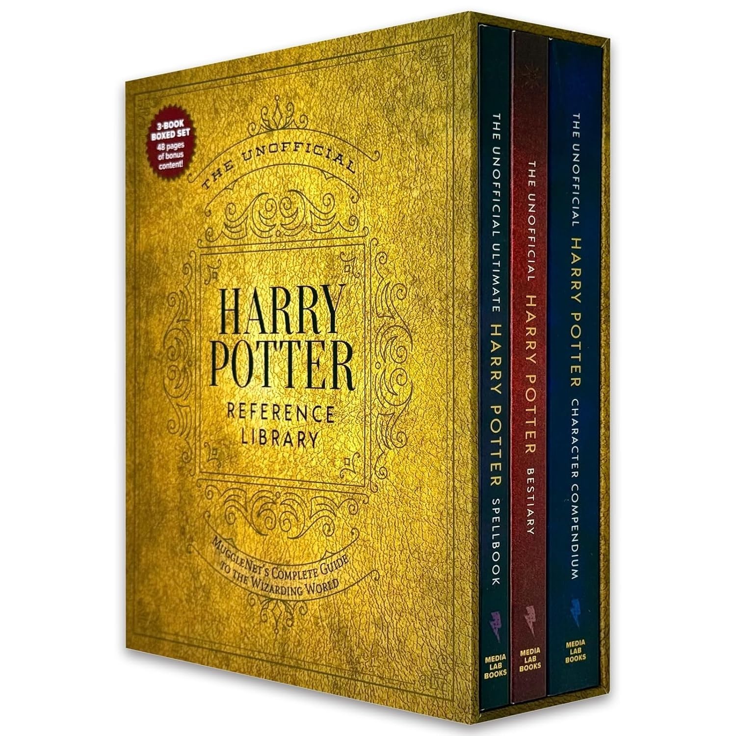 The Unofficial Harry Potter Reference Library 3 Books Collection Box Set PB NEW - Image 3