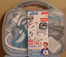 Go Play Doctor's Travel Kit Pretend Play Medical Set 19 Pieces