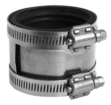 Everflow 16222 2" CI PL/ST to 2" Copper Transition Coupling