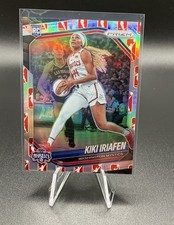 Kiki Iriafen 2025 Prizm WNBA #72 WNBA Logo Dicks Exclusive RC - Mystics