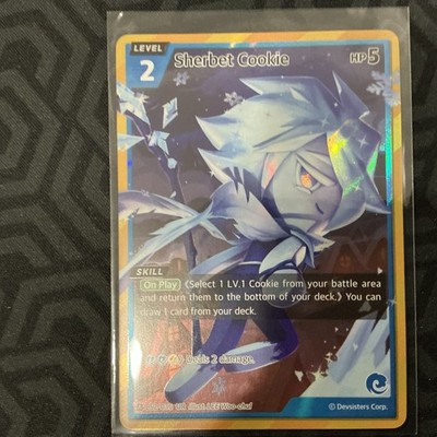 Sherbet Cookie BS2-036 UR CookieRun Braverse TCG NM 