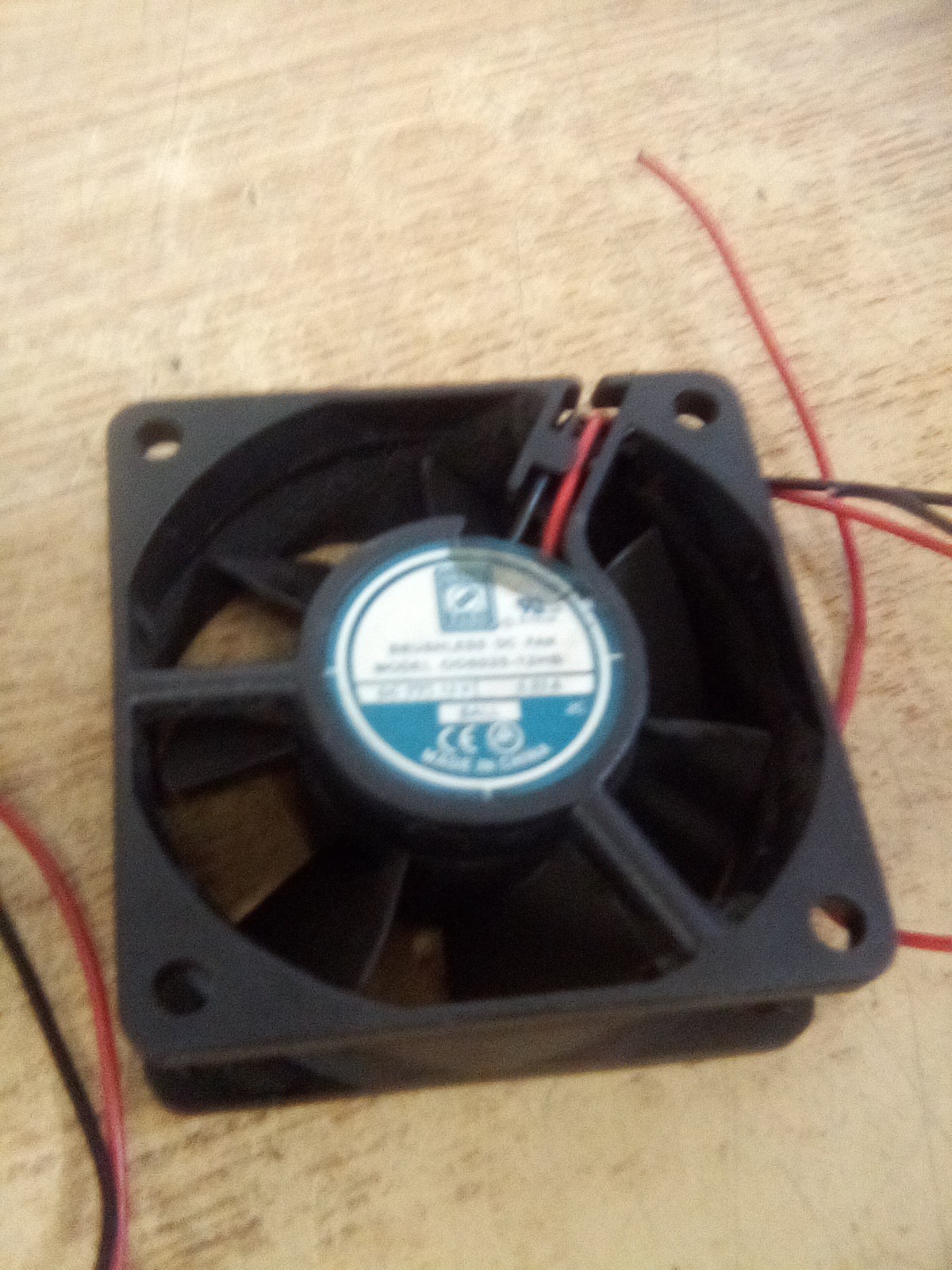 Lot Of 2 Orion Fans OD6025-12HB Brushless DC Fan 12V