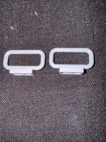 6187 LEGO Bar 1x4x2 Gate Guard Railing Barricade Fence LIGHT BLUISH GRAY (2)