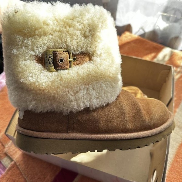 Women UGG Boots Beige 36.5