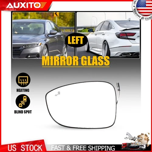 Fit For Honda Accord 2018-2022 Left Side Heated Blind Spot Door Mirror Glass