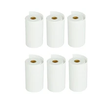 6Rolls Continuous Paper Labels for Brother 102mm×29.3m RD-M01U5 Direct Thermal