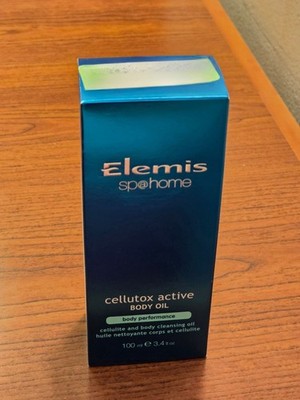 Elemis Spa Home Cellutox Active Body Oil 3.4 oz For Cleansing & Cellulite Care