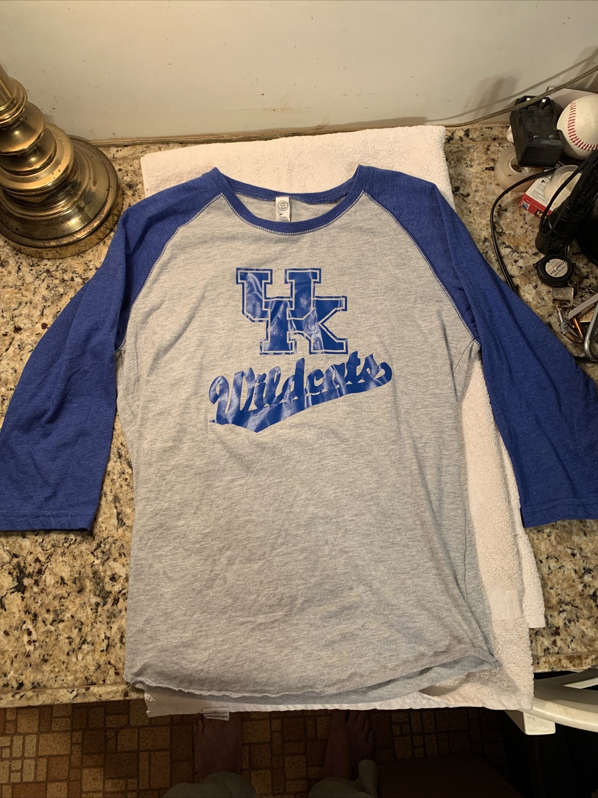 University Of Kentucky NCAA Women’s Pullover Shirt Size M 3/4 Sleeve Style SEC
