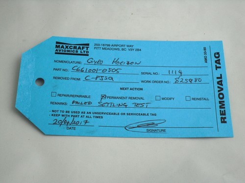 Cessna Horizon Gyro (p/n C661001-0505 | alt SP-7710-1-CES) - Picture 2 of 6