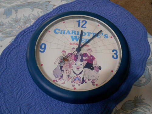 Charlotte's Web Wall Clock 1992 - Picture 6 of 6