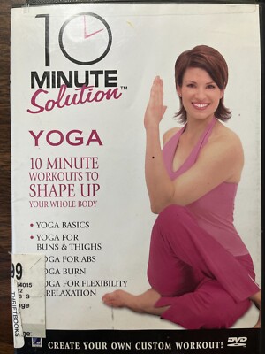 10 Minute Solution: Yoga (DVD, 2005) Shape Up Your Whole Body