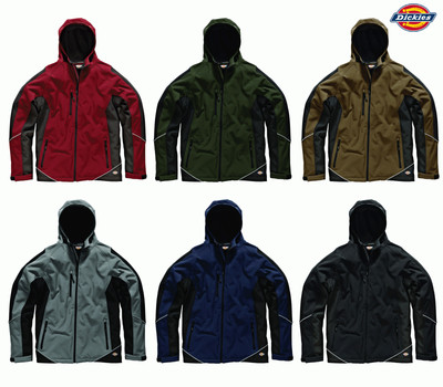 dickies two tone softshell jacket