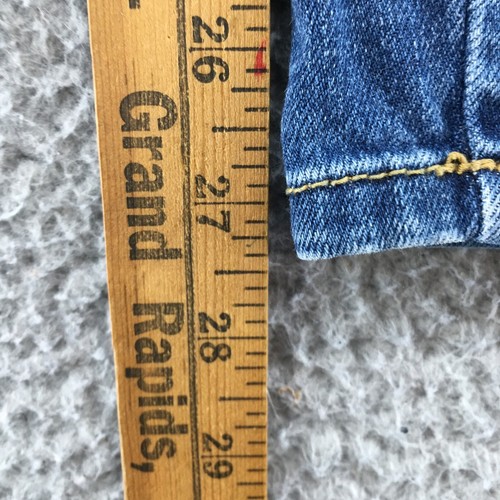 Liz Lange Maternity Ankle Skinny Jeans Womens M (Actual 36x27) Blue Denim Zip - Picture 12 of 22