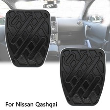 2x Brake Clutch Foot Pedal Pad Cover For  Nissan Qashqai 2007 - 2020 2016 2015