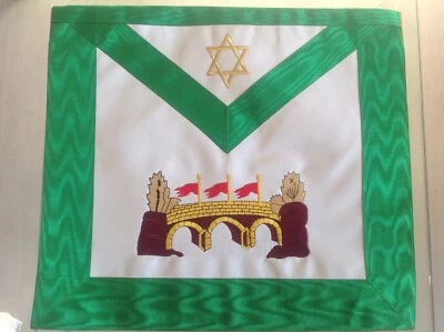 Grand tablier du 3°ordre rite Français franc maçon, masonic apron