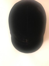 Child Equestrian Black Velvet Helmet  IRH, Ltd.  Size 7 Horseback Riding Hat/Cap