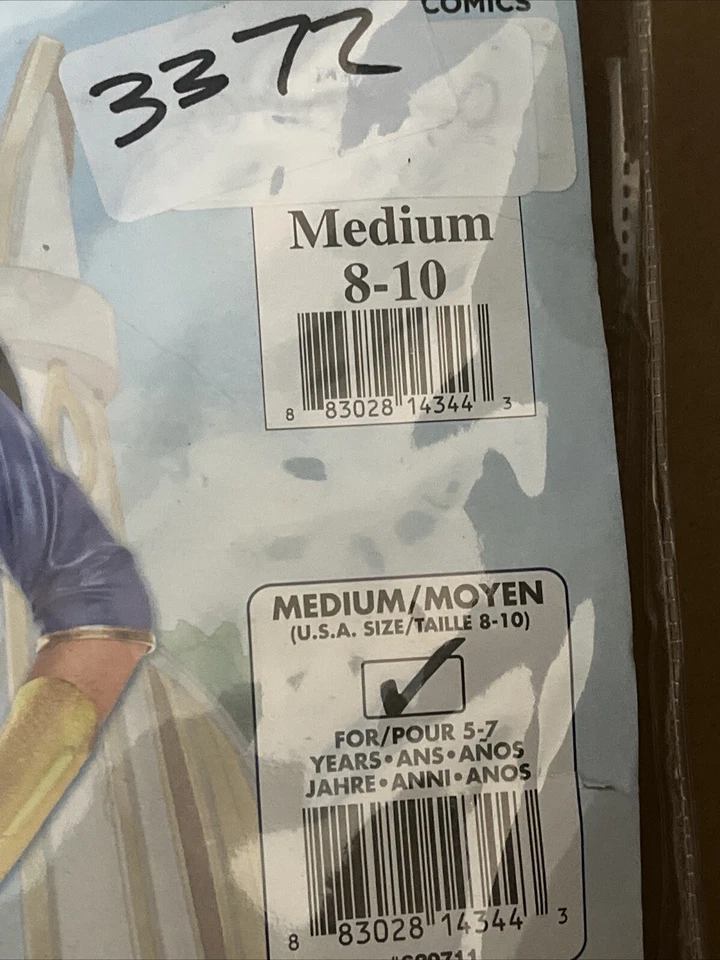 Disfraz de Halloween Batgirl Deluxe para niños niños mediano DC Super Hero Foto 4 de 4