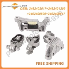 4Pcs Engine Motor &Auto Trans Mount Set Fits Mercedes-Benz B250 CLA250 GLA250