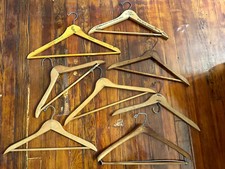 8 Vintage Wooden hangers Elbow Beach Surf Club  Marco Polo Motor Hotel