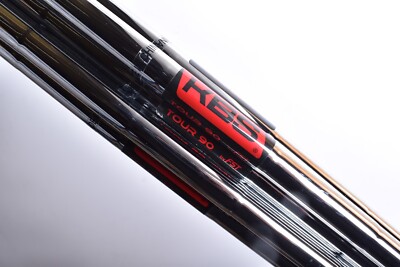KBS TOUR 90G REGULAR FLEX STAHL EISENSATZ 4-PW NEU ABER GEZOGENE SCHÄFTE .370