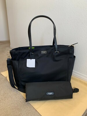BLACK FRIDAY SALE NWT KATE SPADE Dawn Nylon Baby Diaper Bag WKRU5915 RETAIL $350