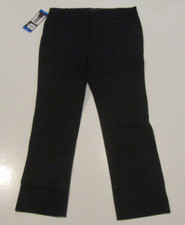 BANANA REPUBLIC Black Slim Straight Dress Pants Sz 4 NWT Womens