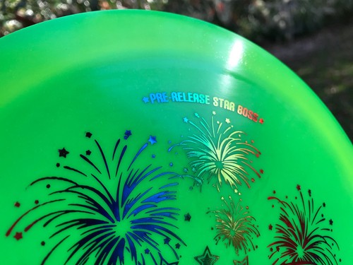 Disc Golf Innova Pre Release Star Boss First Run Prototype (1 of 50) Swirls #264 - Picture 3 of 10
