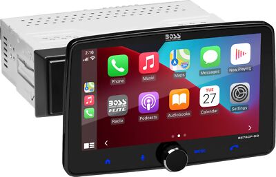 BOSS Floating 7'' Touchscreen 1 Din Bluetooth Radio Apple CarPlay Android Auto