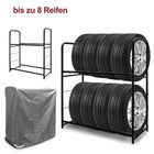 Reifenständer Reifenhalter Felgenregal Industriequalität Reifenregal Steckregal