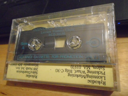 SEALED RARE PROMO Dzintars CASSETTE TAPE Songs of Amber GRATEFUL DEAD Garcia MH - Picture 2 of 2