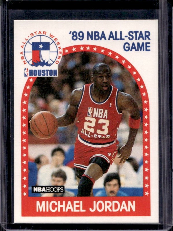 90-91 Hoops All-Star - Michael Jordan Cards