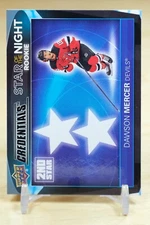 2021-22 UD Credentials Star of The Night Rookie #2SR-7 Dawson Mercer