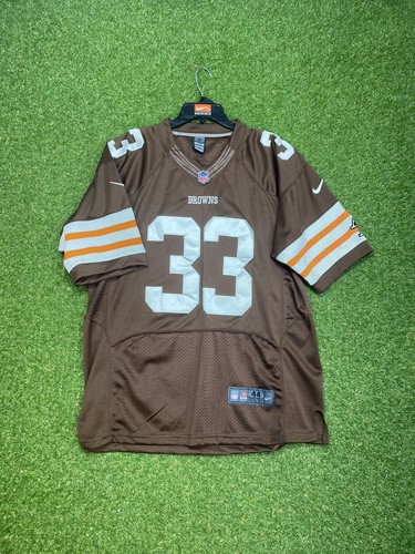 Nike NFL Cleveland Browns Jersey Trent Richardson #33 Mens Size 44 Brown