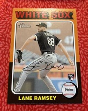 2024 Topps Heritage Baseball Lane Ramsey RC Rookie #353 Chicago White Sox