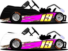 Racing Go Kart Wrap 101 With Front And Rear Numbers Graphics Wraps Decals