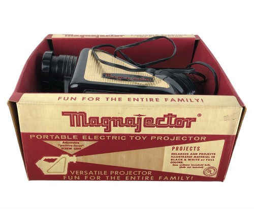 MAGNAJECTOR VINTAGE PROJECTOR IN ORIGINAL BOX 1960's. Rainbow Crafts Inc. Works - Picture 7 of 8