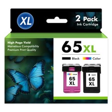 65XL Ink Cartridge For HP 65 65 XL Deskjet 3755 3772 3700 ENVY 5055 5052 Printer