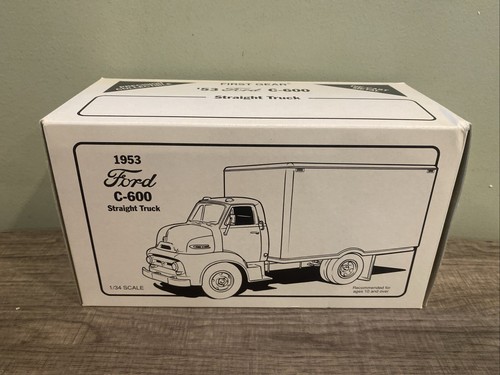 1953 Ford C-600 Straight Stephen Gould Corp 1/34 Delivery Truck 1st Gear 19-1605 - Picture 6 of 11