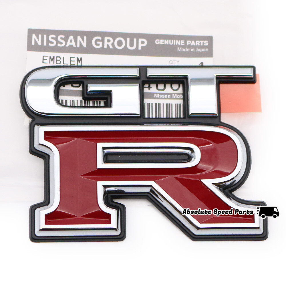 NEW GENUINE Nissan GTR Emblem from R33 Skyline GTR Trunk