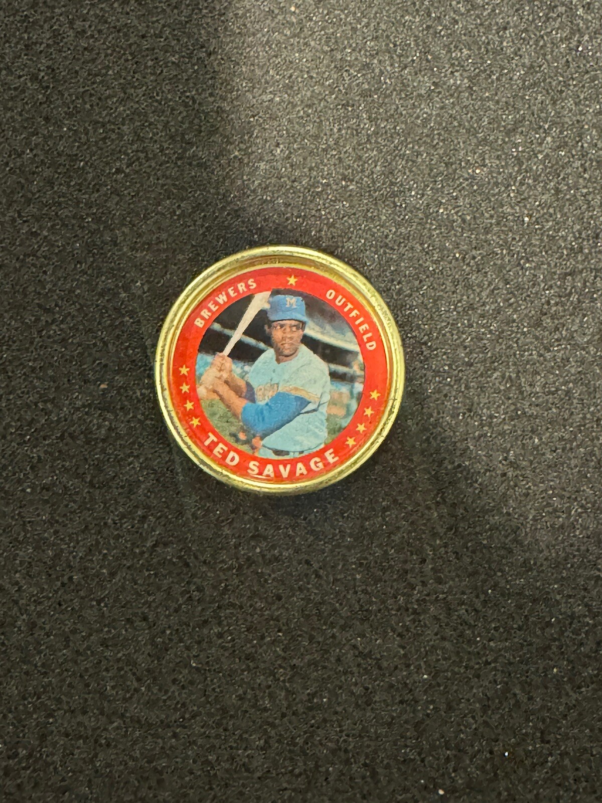 1971 Topps Coins Baseball #44 Ted Savage