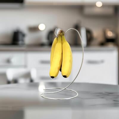 Bananen Aufhänger Haken Kopfhörerständer Obstkorb Ständer für Tisch Wohnzimmer