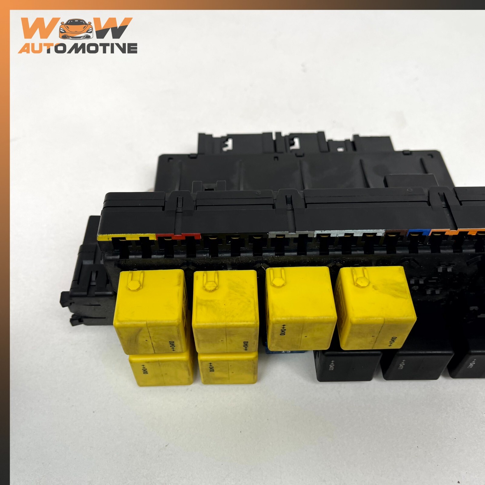 03-12 MERCEDES R230 SL500 SL550 FRONT LEFT SAM CONTROL MODULE FUSE RELAY BOX OEM