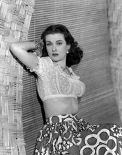 8x10 Print Joan Bennett The Wife Takes a Flyer 1942 #GHJB