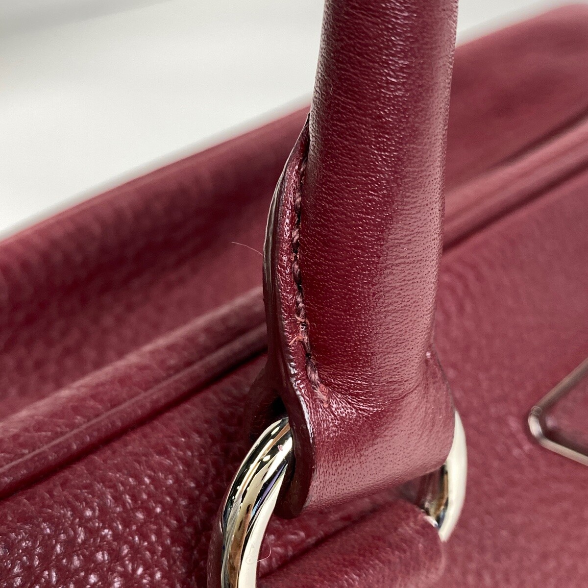 PRADA with logo Hand Bag 2WAY Shoulder Bag Hand Bag leather PRADA with logo Hand Bag 2WAY Shoulder Bag Hand Bag leather