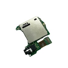 1x Game Card Reader Socket Slot with Headset Earphone Socket for Switch Console